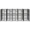 Outdoor Dog Kennel Steel 99.2 ft¬≤