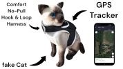 GPS Dog Collar Android Tracking System Waterproof Pet Location Finder Size:L