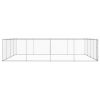 Outdoor Dog Kennel Galvanized Steel 299.2"x299.2"x72.8"