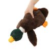 Plush Mallard Duck Dog Toy Plush Squeaky Dog Toy Crinkle Dog Toy  Cute Duck Pet Toy for Small Medium Large Pets Stuffed Animals Chew Toy for Biting Tr