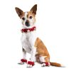 Christmas Pet Ring Bell Decorative Set Holiday Dressing Dog Neck Fringe with Foot Cover Bell Set; dog collar; cat dollar