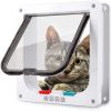 Cat Door Flap pet hole dog door two-way free access doorway installation glass wooden door