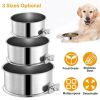 Hanging Food Bowl Detachable Pet Cage Food Water Bowl